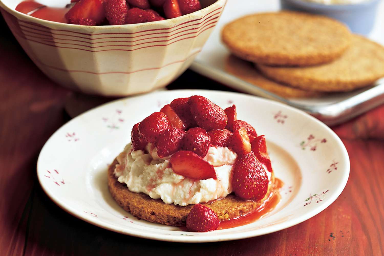 Elevate Desserts: Delicious Macerated Strawberry Topping